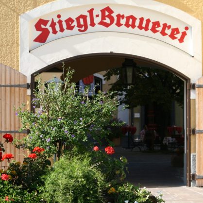 Entrance Stiegl Brauerei