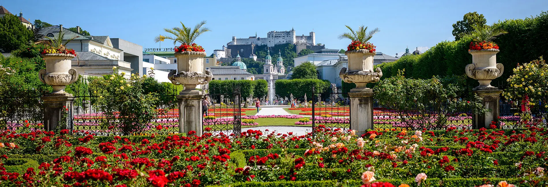 Salzburg Guide Tourismus - Mirabellgarten