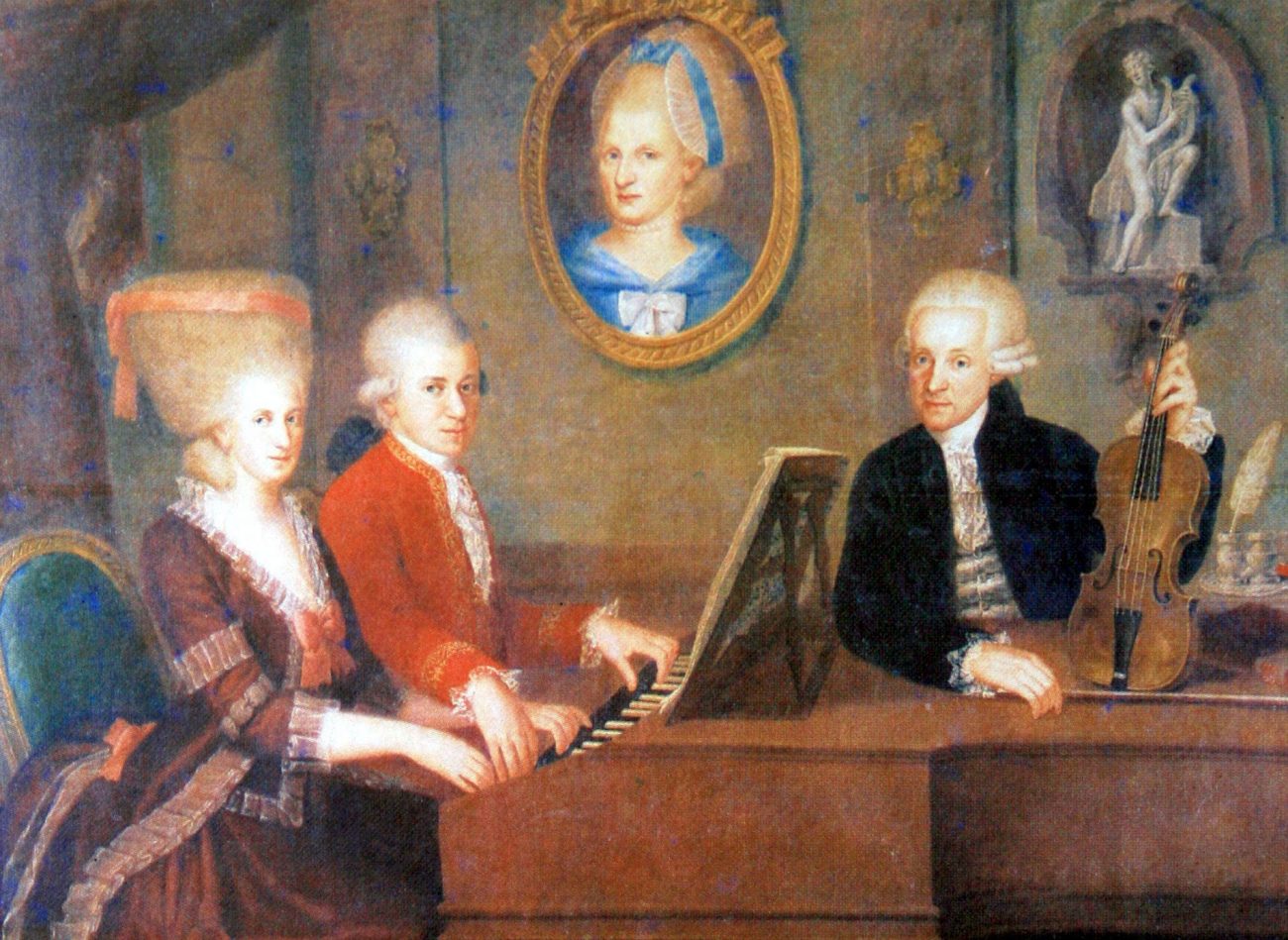 Salzburg Guide - Wolfgang Amadeus Mozart, Nannerl, Vater